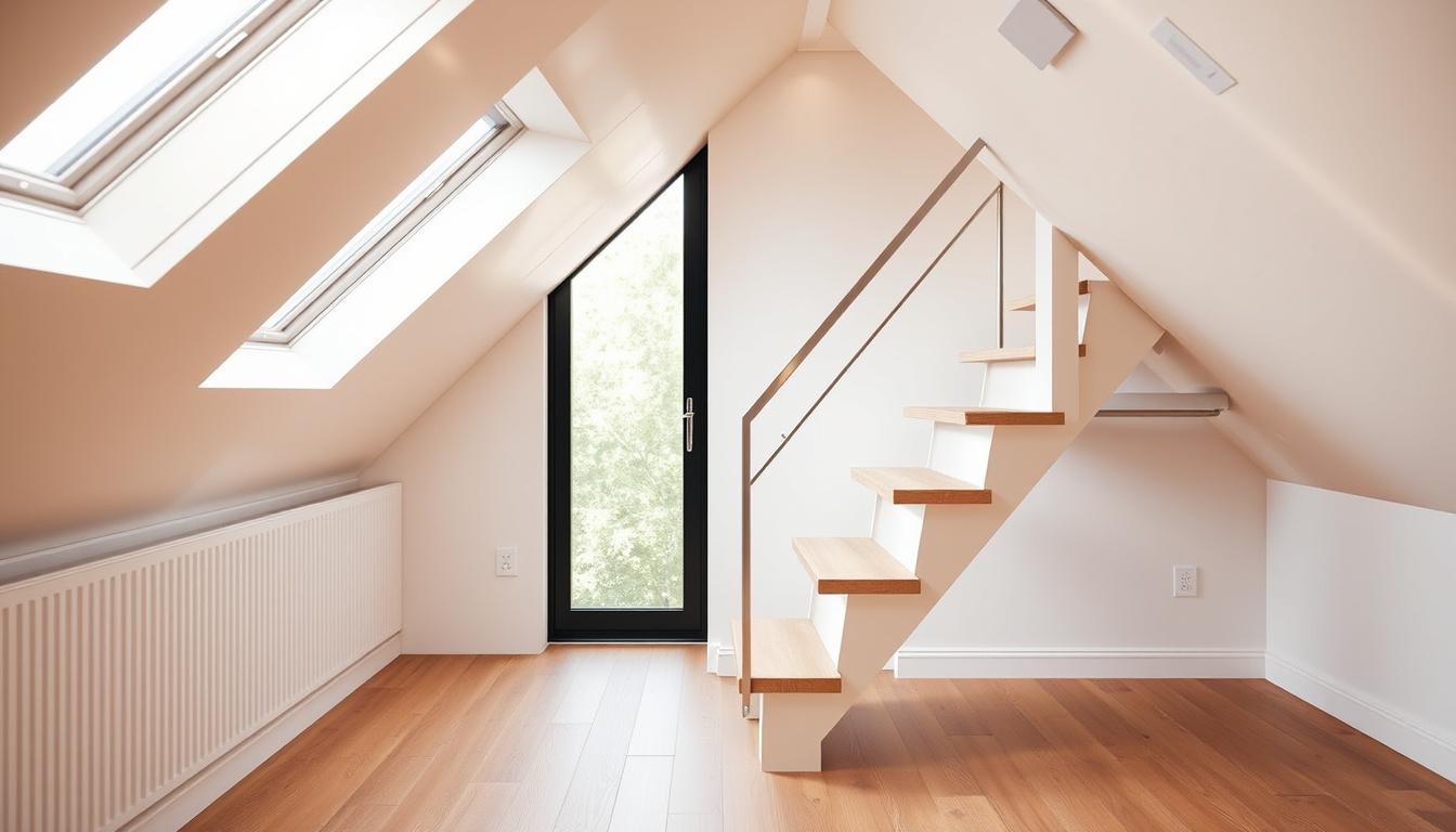Como Modernizar Acesso ao Sótão com Escadas Compactas e Funcionais